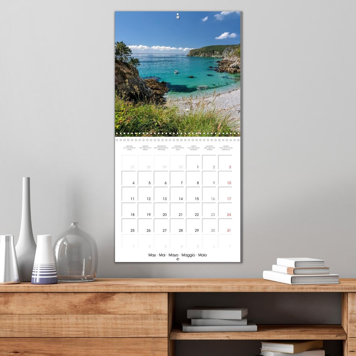 La Bretagne la presqu'île de Crozon (Calendrier mural carré 2026 30x30 cm) Calendrier double avec une page pour vos prises de notes: Photos d'une région côtière exceptionnelle.