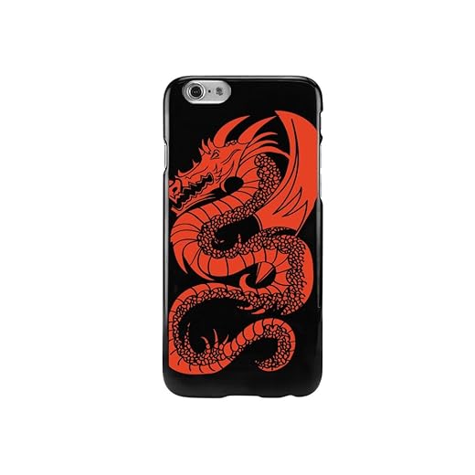 cellet Red Dragon schwarz Proguard Schutzhülle für iPhone 6