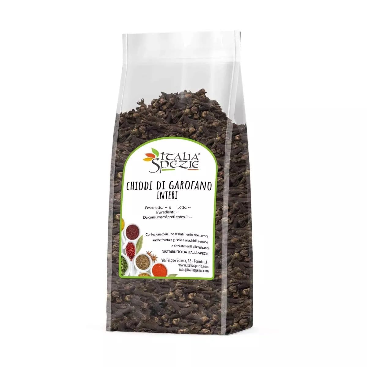 ITALIA SPEZIE - Chiodi di Garofano Interi, 1 kg, alta qualità, profumo intenso e avvolgente, piatti dolci e salati, tisane, infusi e marinate
