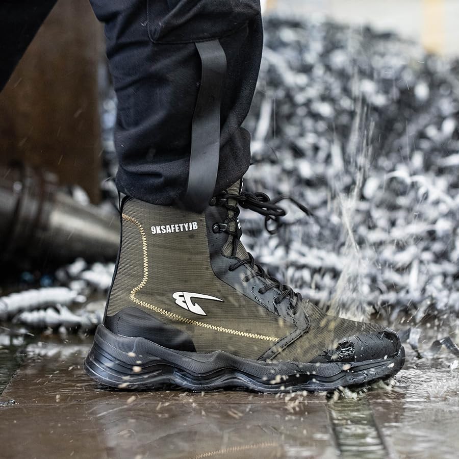 Image of Steel Toe Work Shoes for Men Women Lightweight Comfortable Industrial & Construction Safety Lightweight Footwear