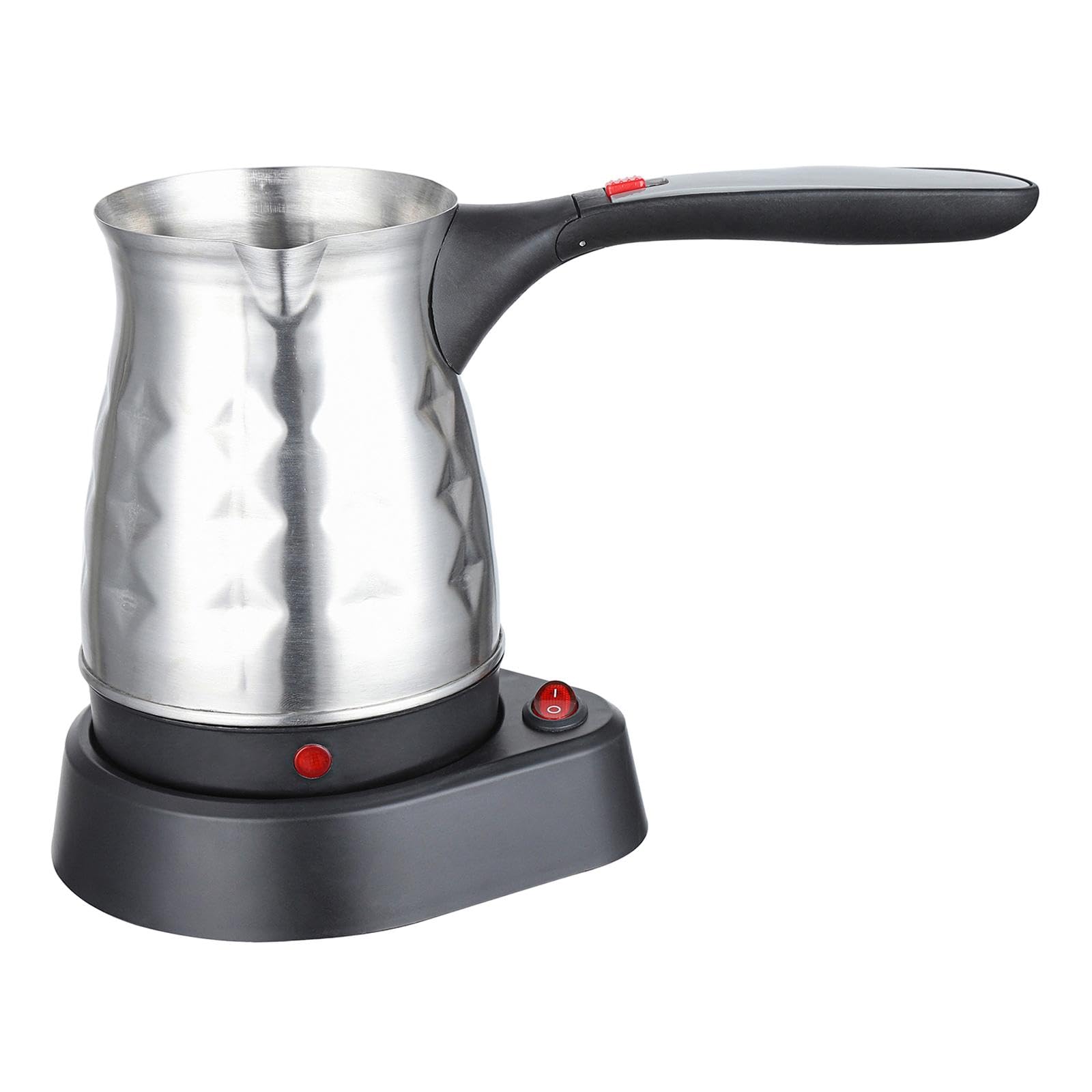 500ml Electric Turkish Coffee Pot Stainless Steel Coffe | 500ml Electric Turkish Coffee Pot Stainless Steel Kettle for Bar Cafe Style B Power: 600W-image-9