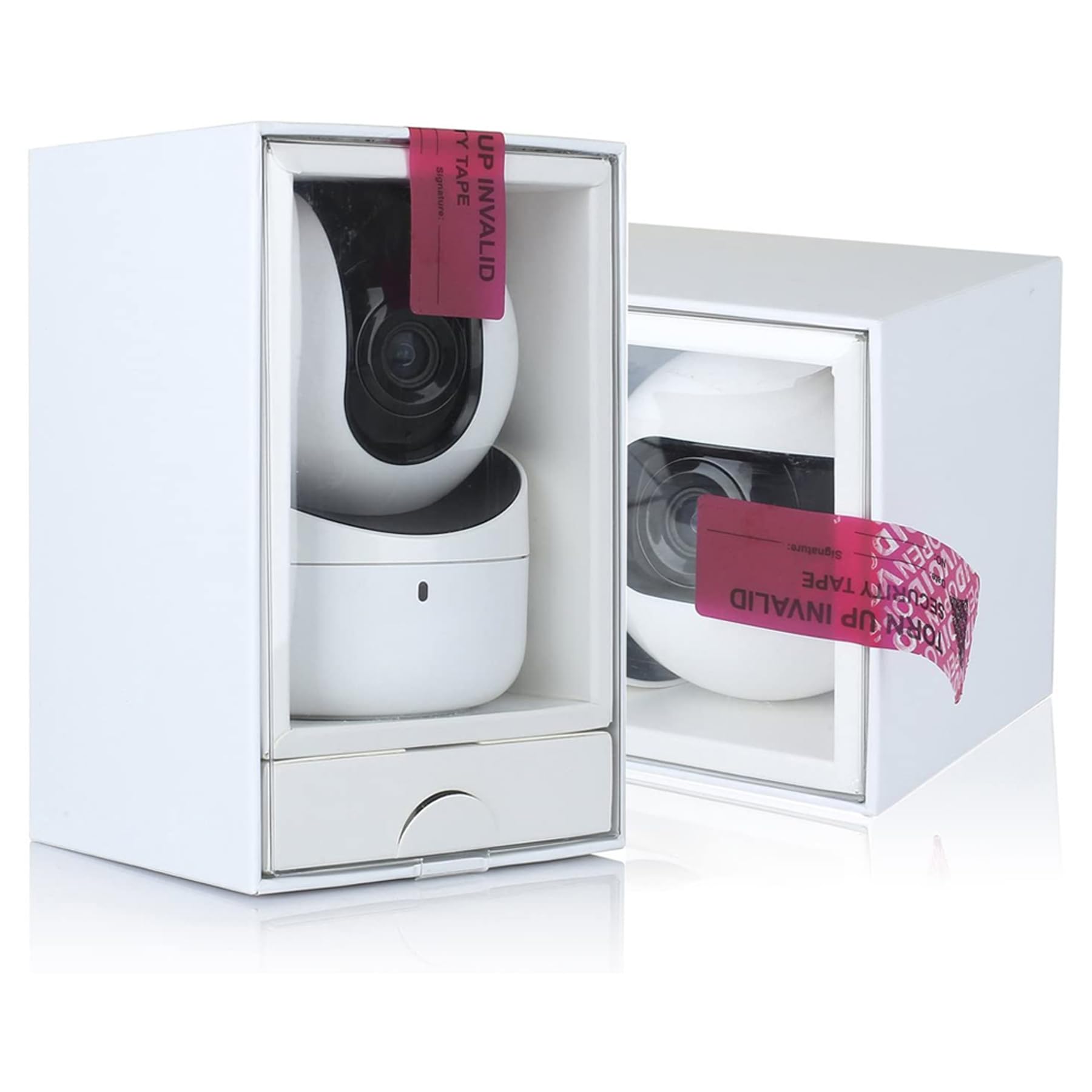 Etichette Sicurezza Antimanomissione 300 Pz - 2.5x7.6 Cm Rosse VOID