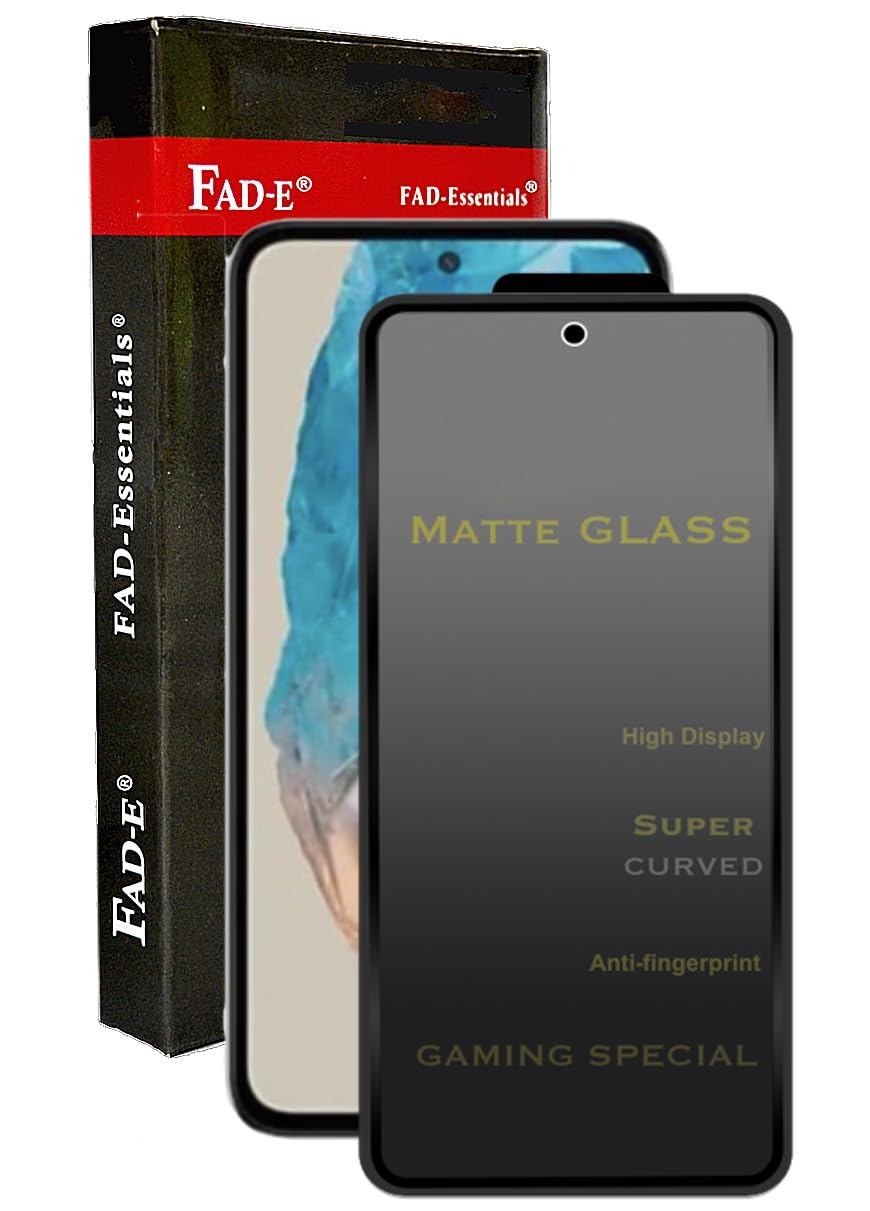FAD-E Matte Tempered Glass Screen Protector Guard for Samsung Galaxy M35 5G / A35 5G / A55 5G (Matte Transparent) (B0D9VS1TH1) Amazon Price History, Amazon Price Tracker