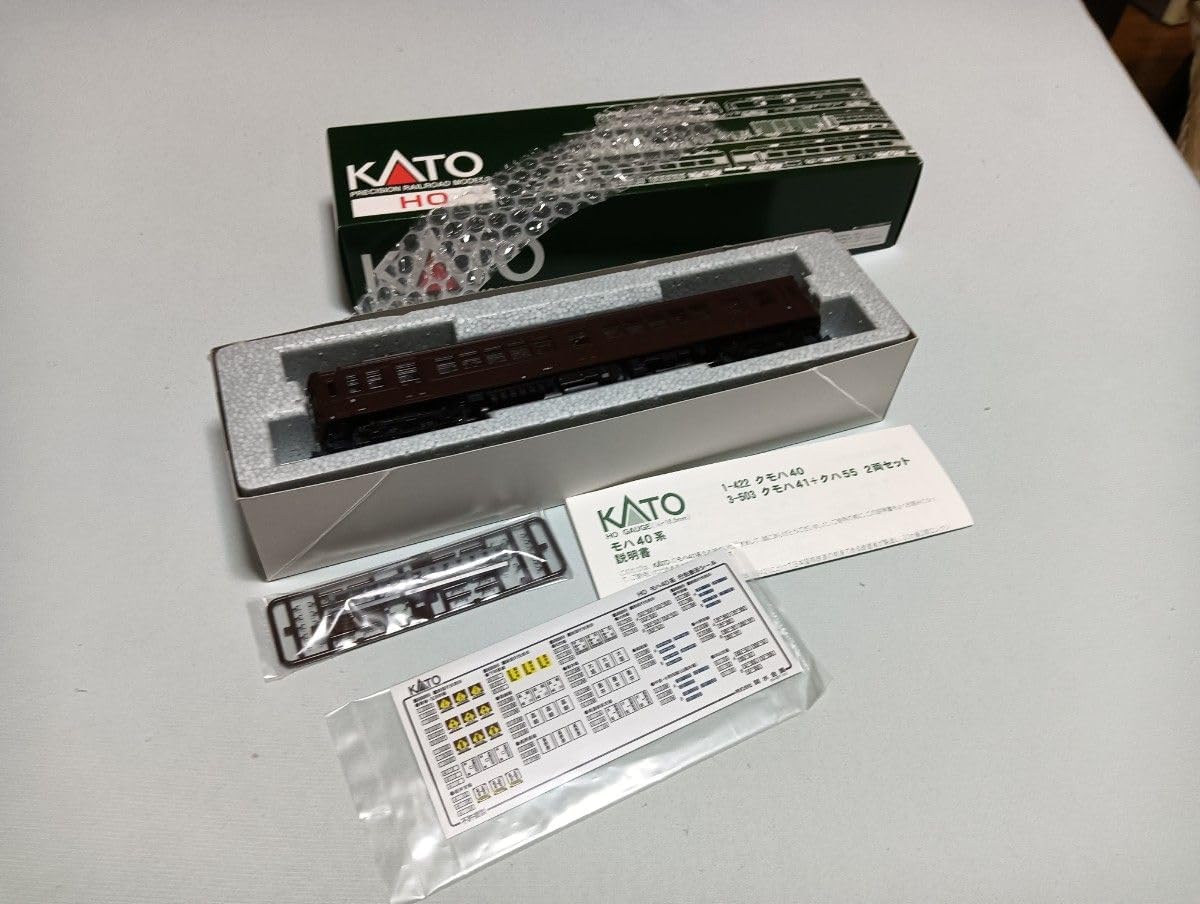 室内灯付き KATO 1-422 クモハ40 HO KATO クモハ40 宇部線風 室内