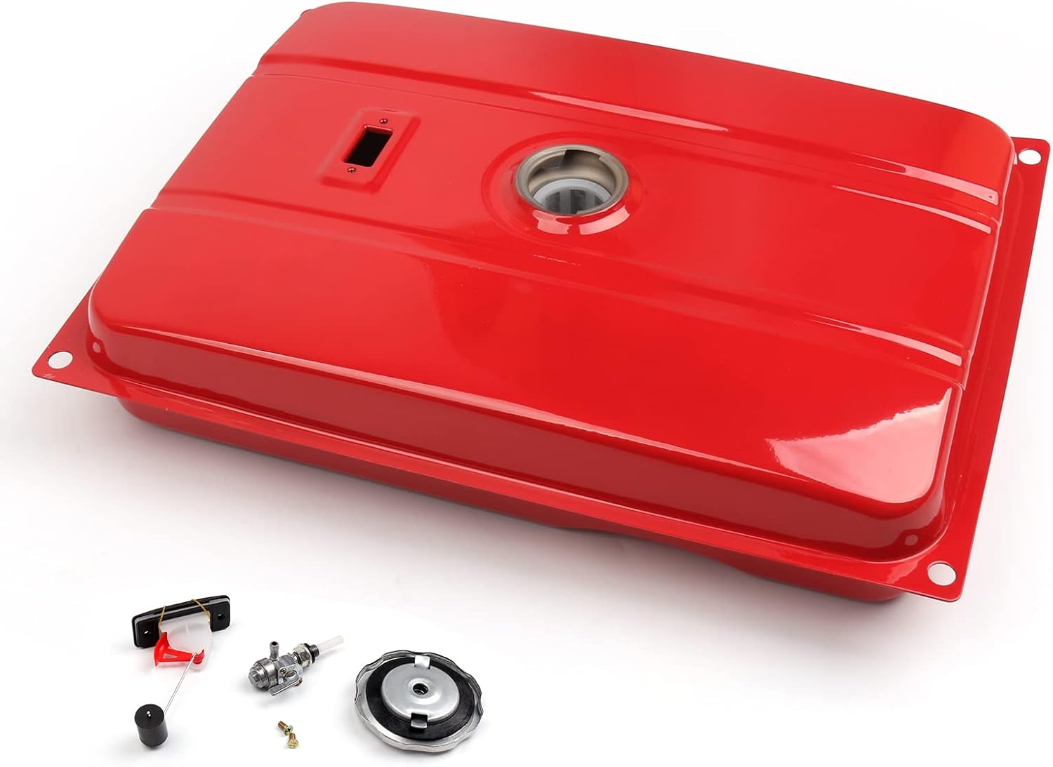 Artudatech Universal 7 Gallon Generator Gas Fuel Tank Fit for Honda EC6500/EB6500/EM6500SX, for Predator 8750, for Champion 100165/41514 - Universal Replacement Fuel Tank