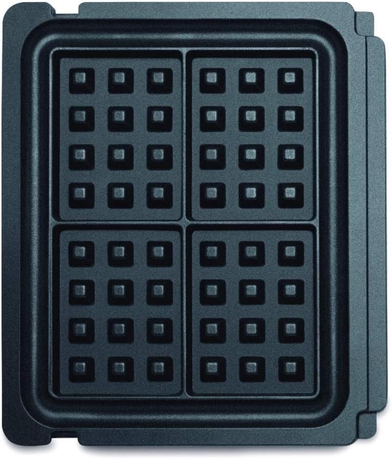 Sage - The No-mess Waffle Plates - Waffelplatten - Schwarz