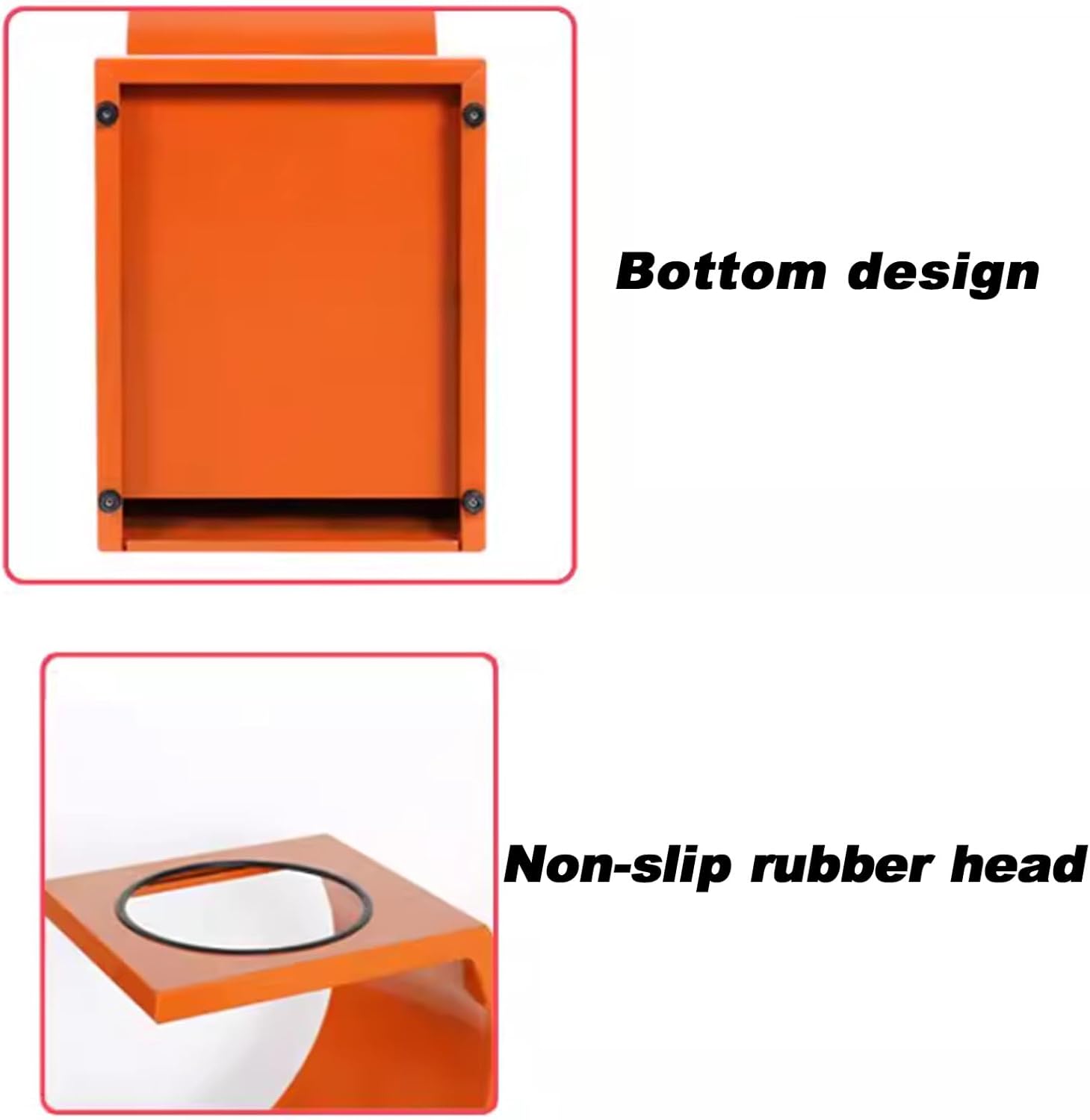 Standing Ashtray Smoke Extinguisher Trash Can, Stainless Steel Cigarette Butt Receptacle, Detachable Outside Ash Tray for Cigarette Butt Receptacle Disposal(Gold)