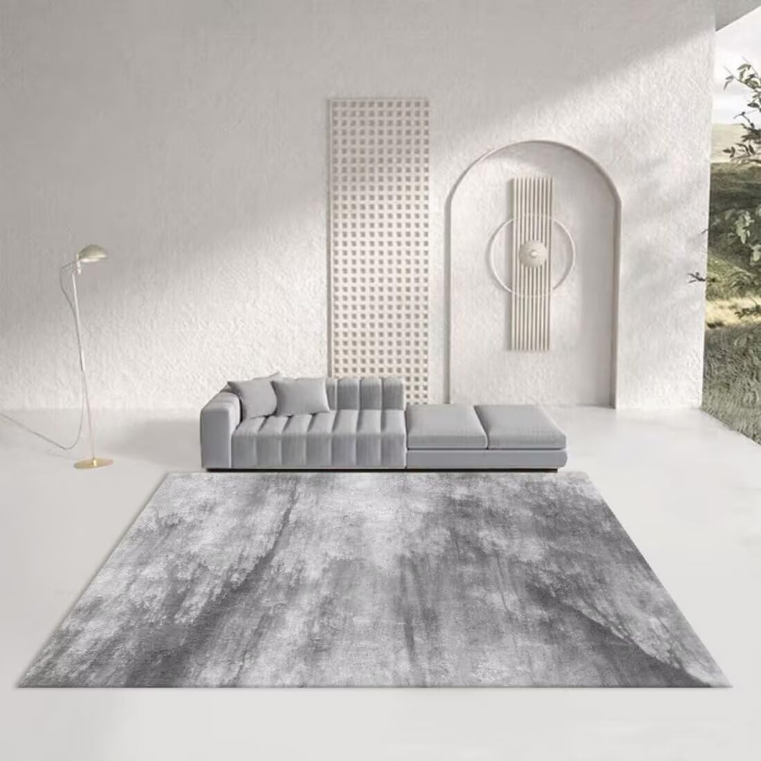 Tapis Priere Pliable Décoration De Chambre Pas d'image Design Flou Accessoires Couloir Anti-Chute Confortable résistant aux Taches 300X400CM