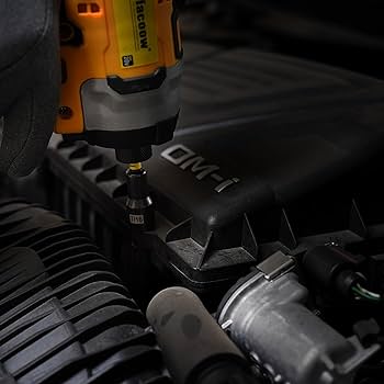 Facoow Magnetic Nut Driver Set For Impact Drill, 19 Pcs With Metric & SAE Including PH1 & PH2, 6