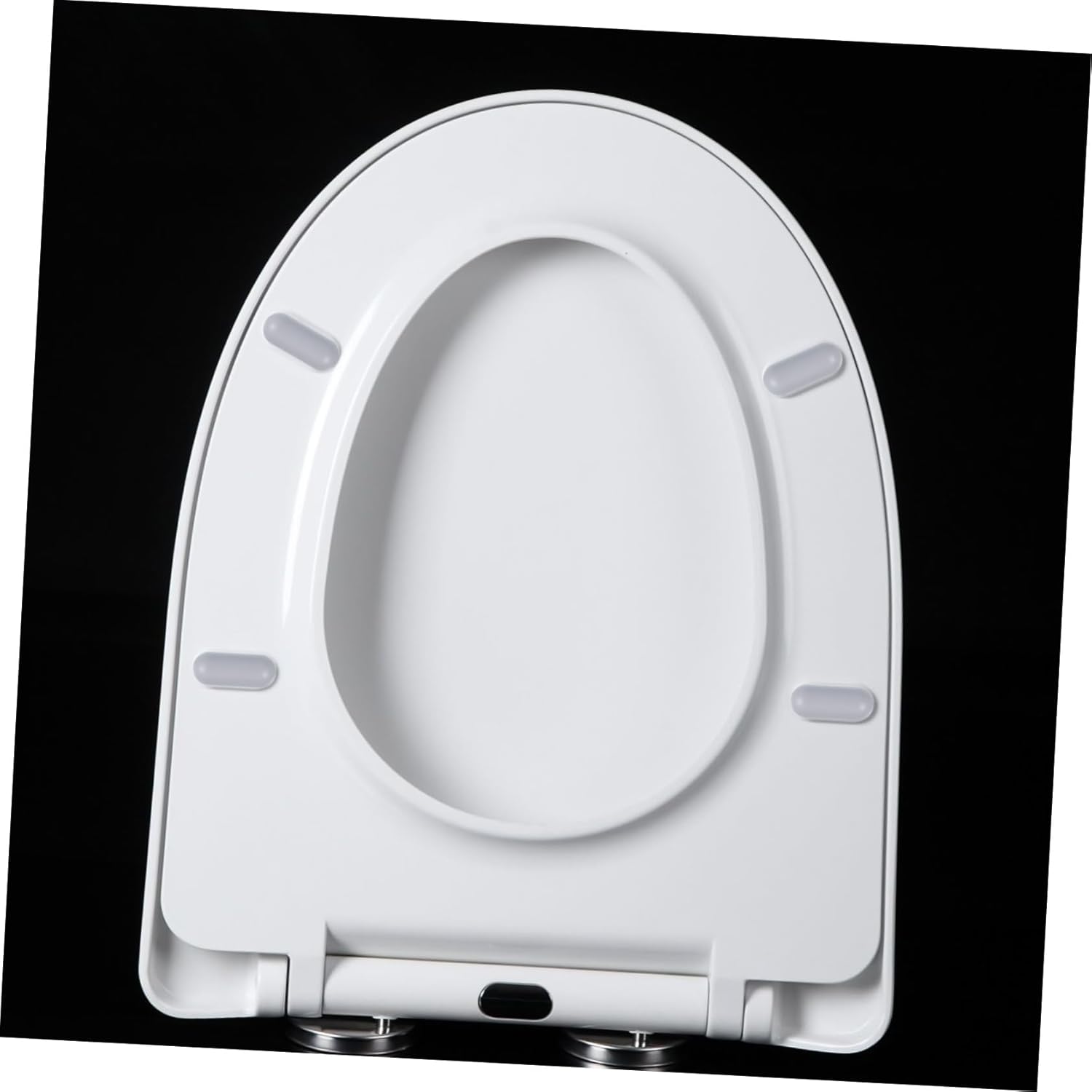 DOITOOL 100pcs - Toilet Seat Gaskets Cushioning Pads for Enhanced Stability and Noise Reduction Fits Toilet Brands Adhesive for -term Use