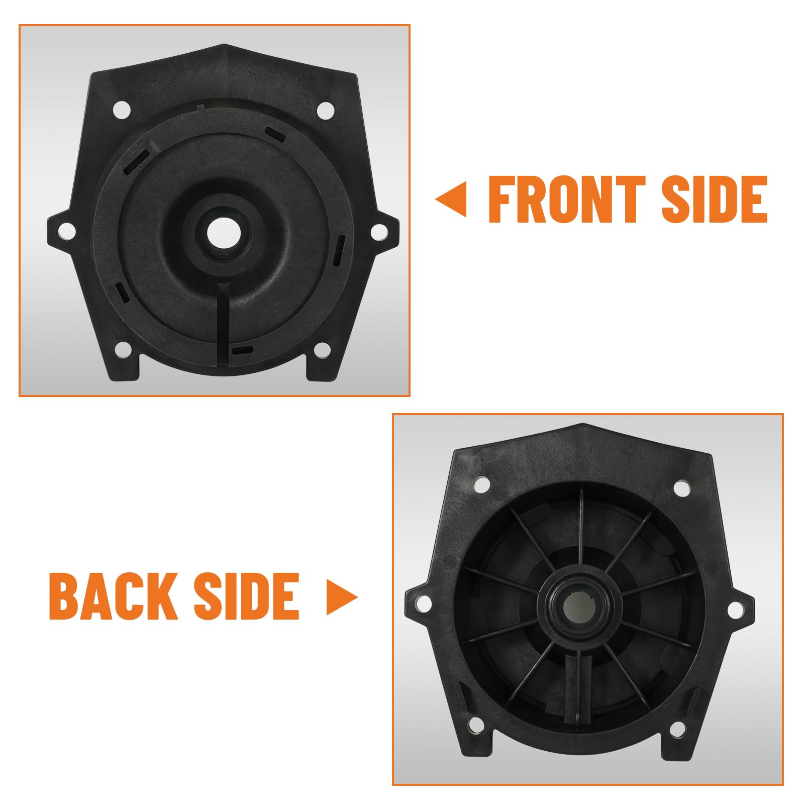Dilomber Motor Mounting Plate Seal Plate Fit for Hayward SPX3020E 2-1/2 and 3-Horsepower, Hayward Super II Pump #Replance SPX3020E
