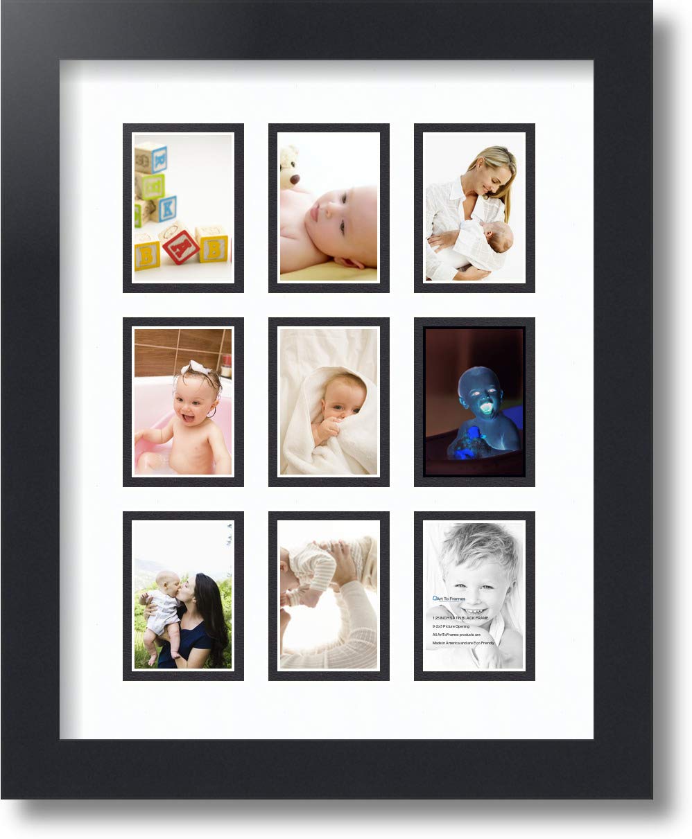Amazon.com - ArtToFrames Collage Photo Frame Double Mat with 9