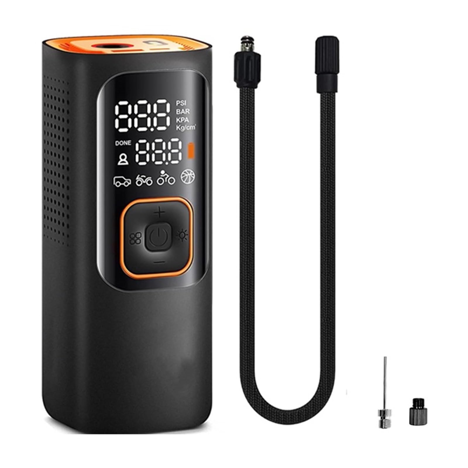 Tyre Inflator 30L/Min Tyre Compressor 12V Cordless Car Air Compressor 160PSI Digital Car Air PumpTire Air Injector Inflator
