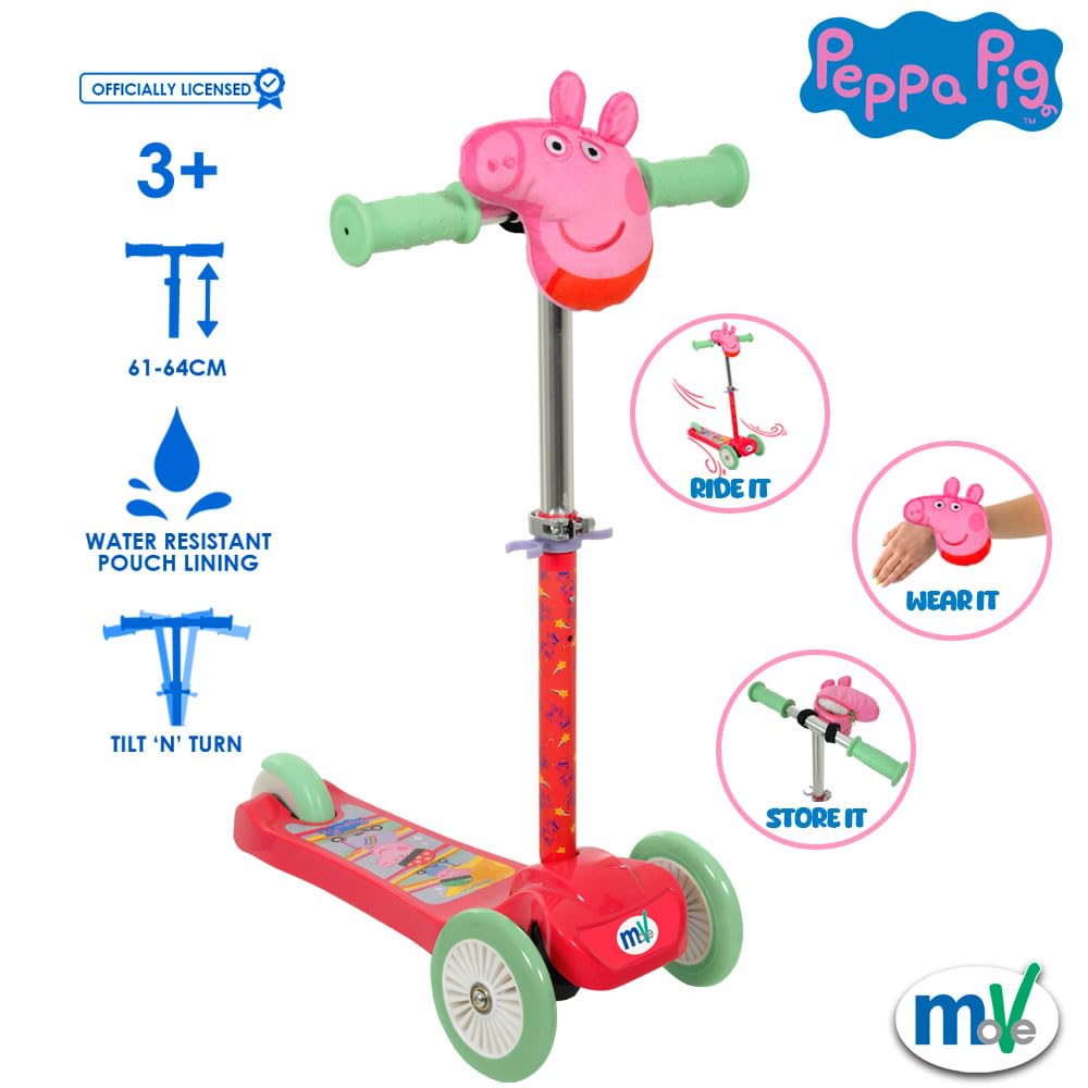Patinete Niña 6 Años Patinete De 3 Ruedas Peppa Pig Para Niños - Ajustable, Con Bolsa Squishle, Para Edad 3 Y Hasta 50 Kg Regalo Niño Niña Seguro Patinete Niña 6 Años Patinete De 3 Ruedas Peppa Pig Para Niños - Ajustable, Con Bolsa Squishle, Para Edad 3 Y Hasta 50 Kg Regalo Niño Niña Seguro