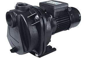 B BURCAM QUALITY PUMPS 2HP Heavy Duty Sprinkler Pump (Brass Impeller)