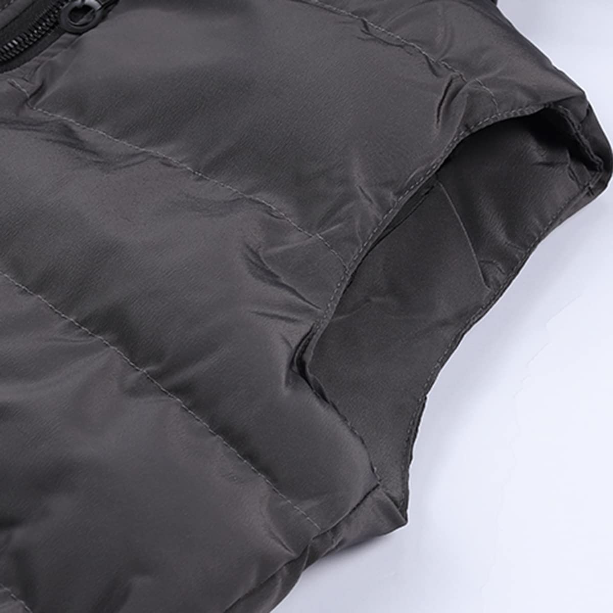 YOUTHUP Hombre Chalecos Exteriores con Capucha En Invierno Abrigo sin Mangas para Hombre