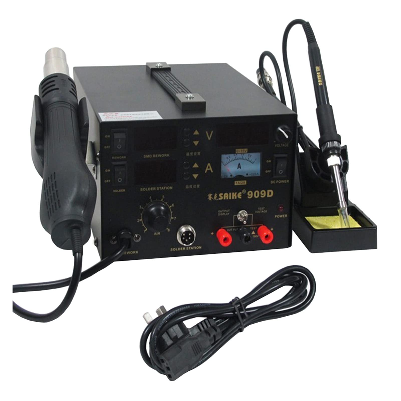 Buy YEZIS Soldering Station 909D 220V 3 in 1 SMD SMT Hot Air Rework