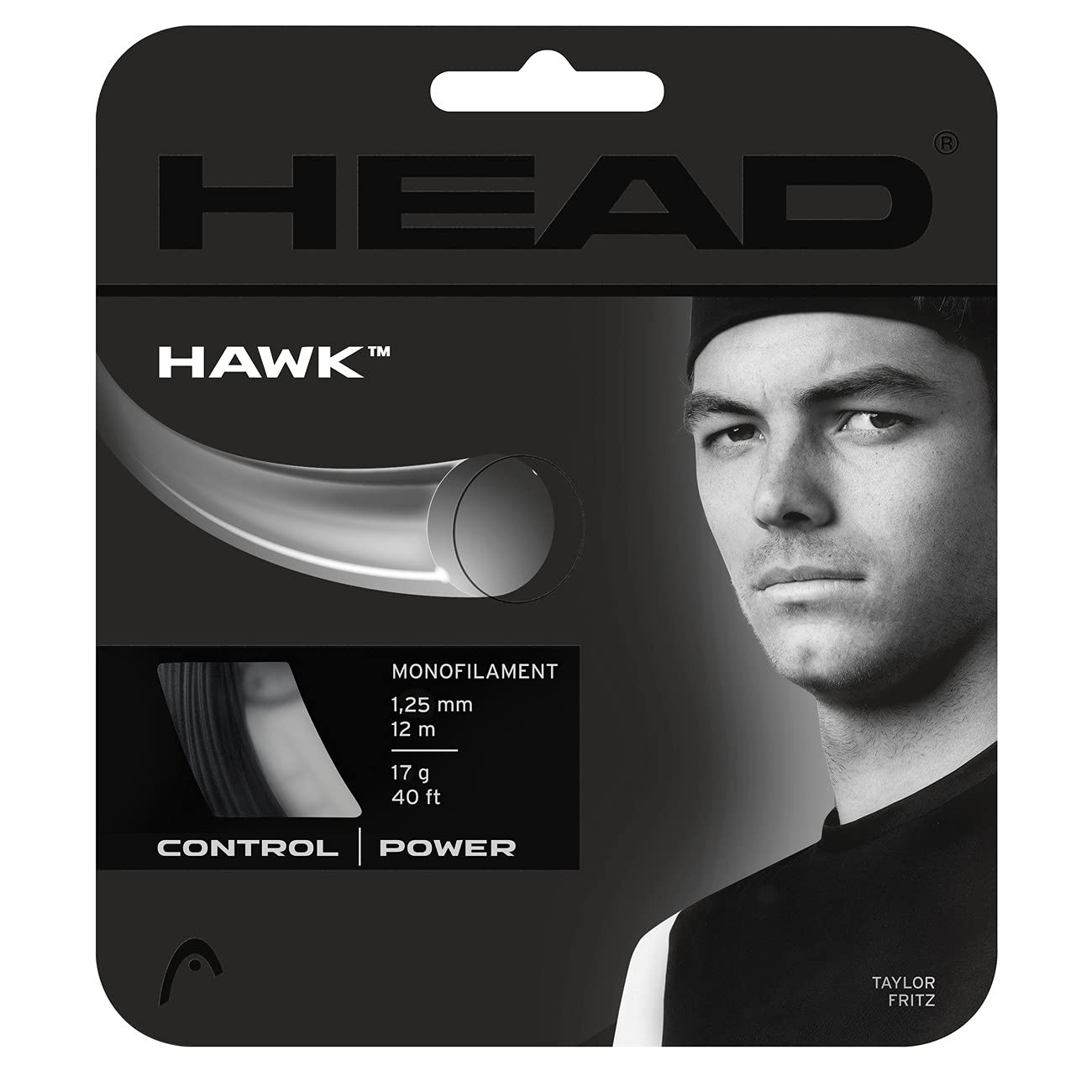 HEAD Unisex – Adult's Hawk Set Tennis String