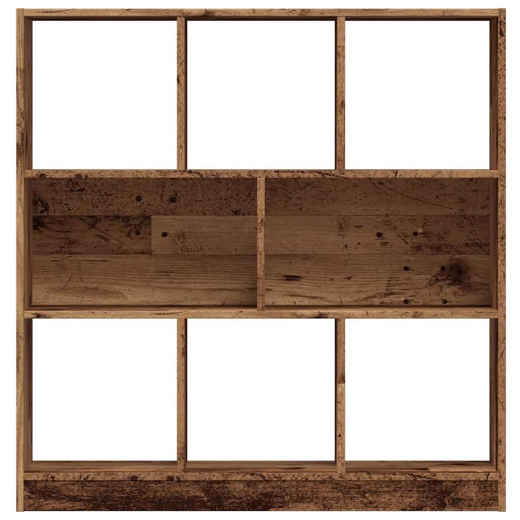 Generisch Bücherregal Altholz-Optik 97,5x29,5x100 cm Holzwerkstoff,Möbel,Regalsysteme,Bücherregale Bücherschränke-855788