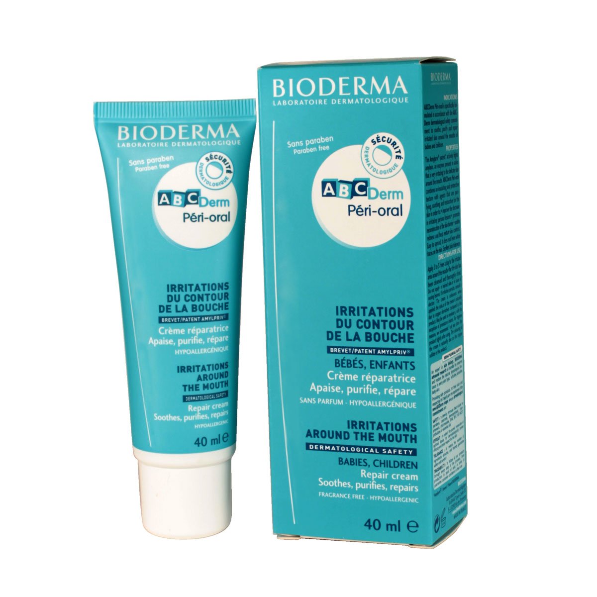 Bioderma ABCDerm Péri-oral mouth rash moisturising cream for babies and children 40ml