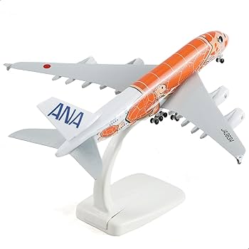 Amazon.co.jp: QIYUMOKE A380 1/300 ANAカラー オレンジ