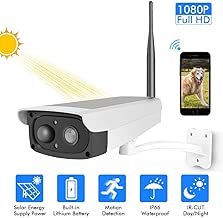 ZYLFN Solar Powered Security Camera Outdoor Built-in Lithium Battery
Wireless Surveillance Camera 1080P HD Weatherproof Wireless Security
WiFi IP Camera Estimated Price : £76.64 ZYLFN Solar Powered Security Camera Outdoor Built-in Lithium Battery
Wireless Surveillance Camera 1080P HD Weatherproof Wireless Security
WiFi IP Camera Estimated Price : £76.64