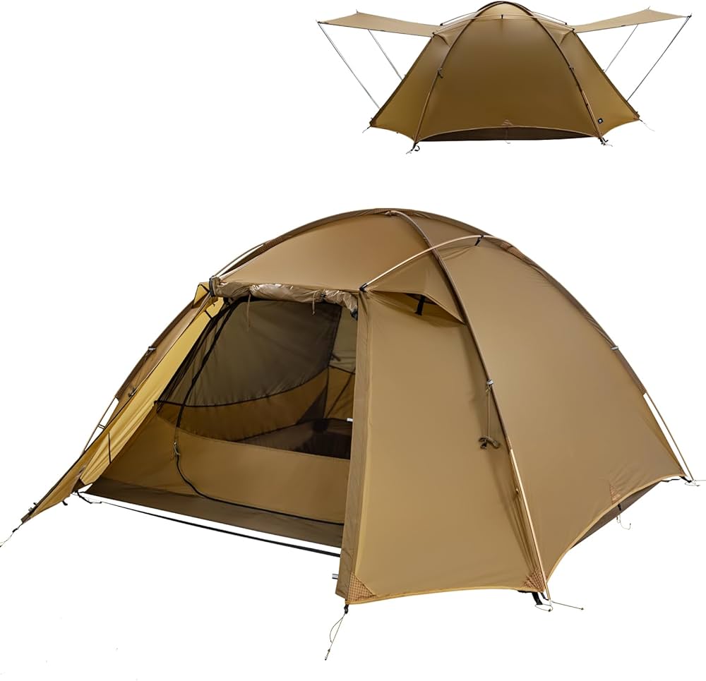 Amazon.co.jp: MC トモウント 2-3人用テント 15Dナイロン PU3000mm 超