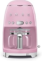 Vista 2 de Smeg Retro Drip Coffee Machine and 2-Slice Toaster Bundle (Pink)
