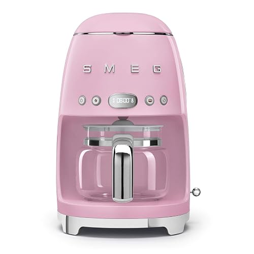 Smeg 50's Retro Style Aesthetic Drip Coffee Machine with 10