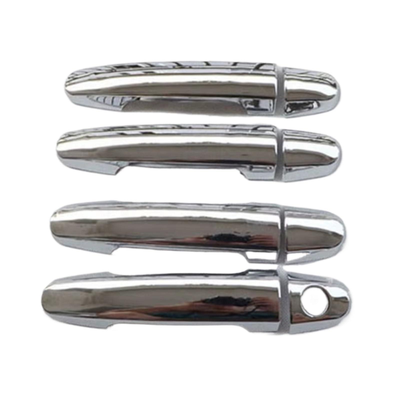 Qdzvalumv 4Dc1 Car Door Handles Cover Shell Compatible With Toyota For Fortuner For Hilux Sw4 2005-2014 Car Exterior Door Handle Shell Outer Door Handle Cover(4Dc1)