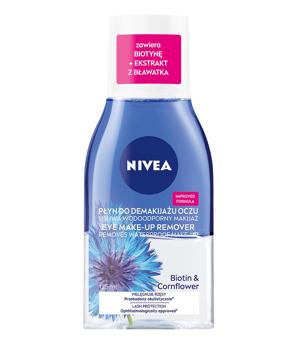 NIVEA Biotin & Cornflower Desmaquillador de ojos bifásico 125 ml