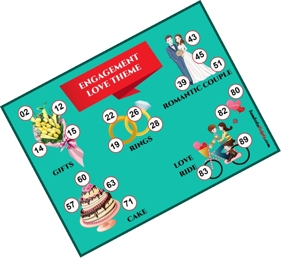 See full amazon price history chart for Engaging Engagement Love Theme tambola Tickets Bingo housie lotto (Printed on Hard Sheet, Big Size Tickets, 200 Cards) Engaging Engagement Love Theme tambola Tickets Bingo housie lotto (Printed on Hard Sheet, Big Size Tickets, 200 Cards) (B0CFSDXKX9) Amazon Price History, Amazon Price Tracker