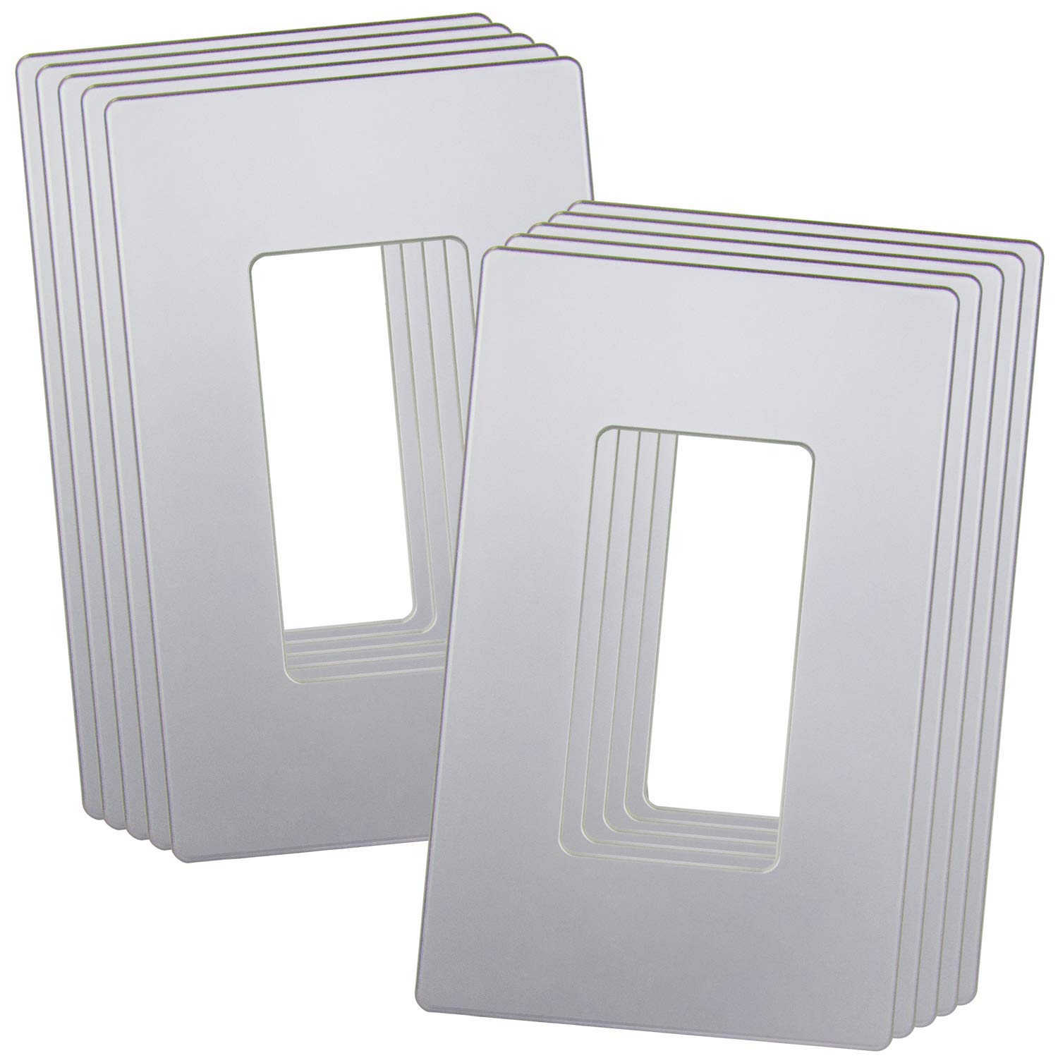 Buy ENERLITES Elite Series Screwless Decorator Wall Plate Child Safe