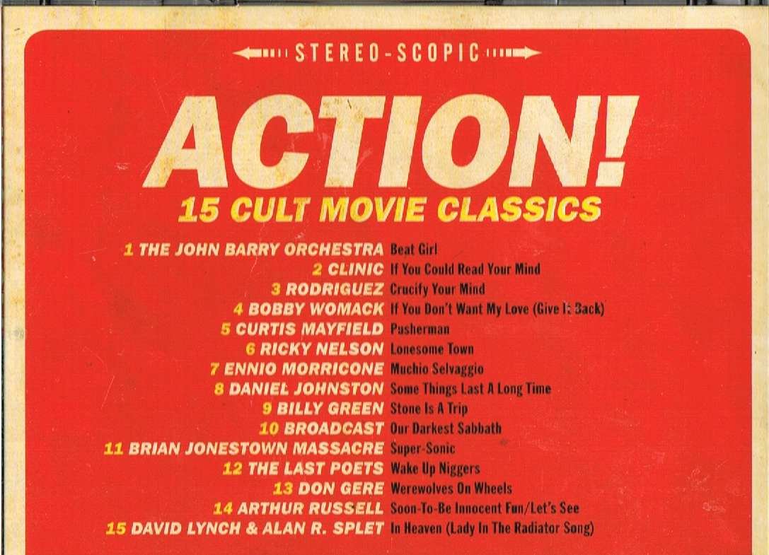 Action! 15 Cult Movie Classics - Mojo Magazine CD