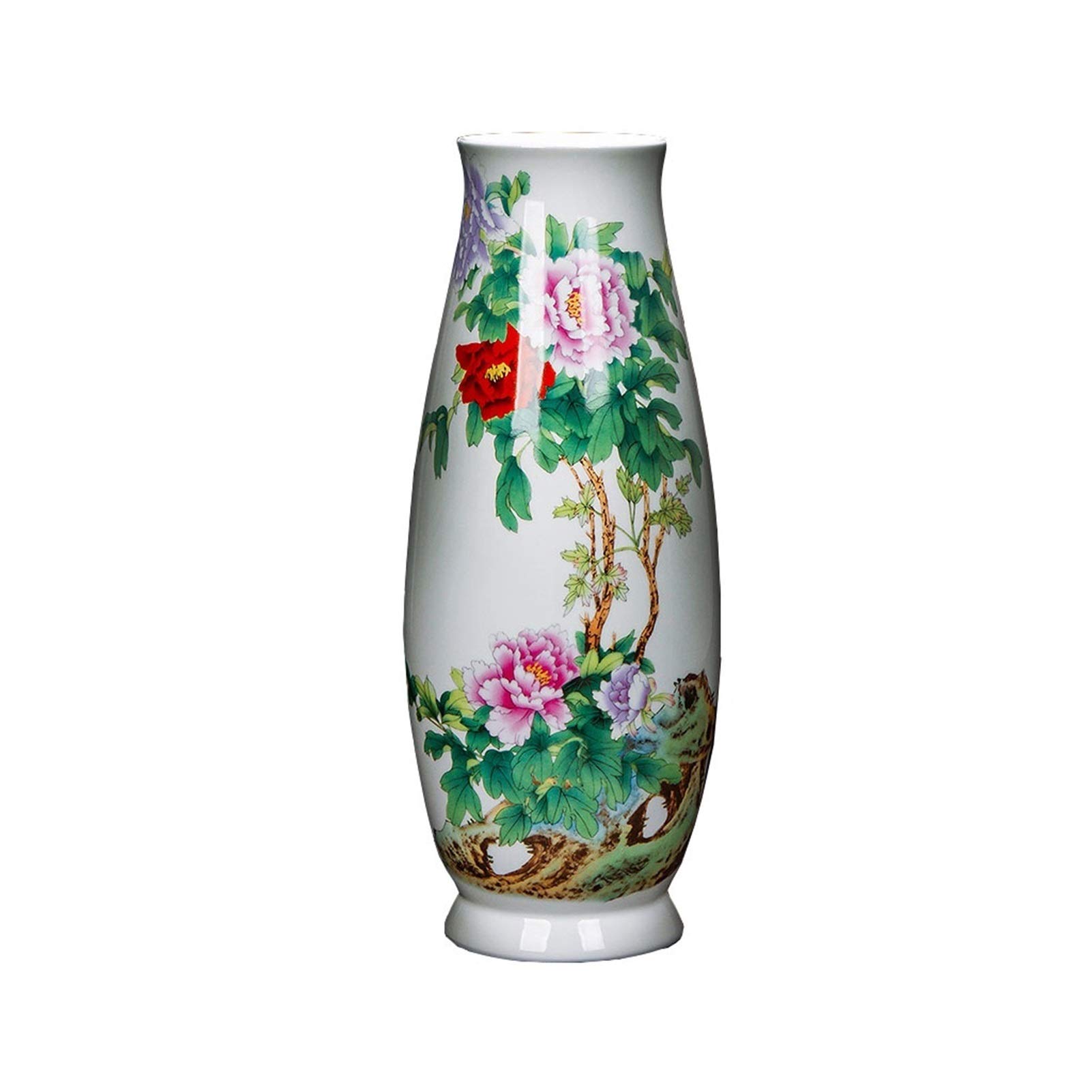 asdchZen Flower Vase Table Flowers Vase Chinese Ceramic Countertop Vase Living Room Flower Arrangement Large Modern Minimalist Home Tv Cabinet Vase Decoration Decorative Vases For Home,A