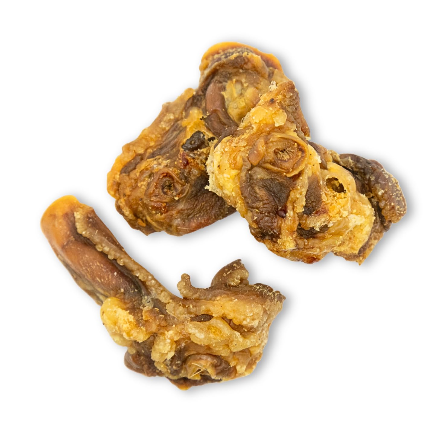 Natural Treats Porky Bites Pig Inner Ear (500g) for Dogs Hypoallergenic High Protein Dental Treats