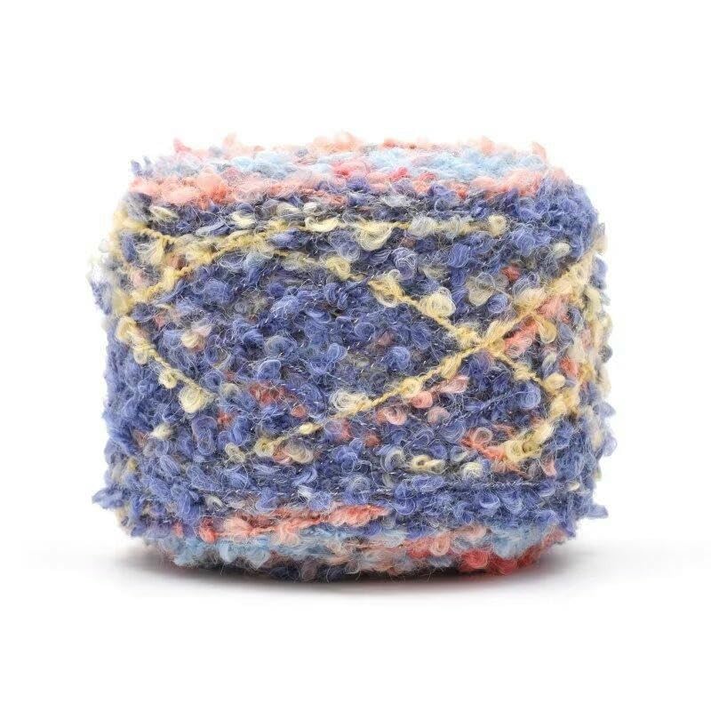 4/6/8/10 Rollos 100g Hilo de Lana Degradado, Hilo de Crochet de Bucle de Colores, para Tejer a Mano Chales, Bufandas, Gorros, Suéteres y Manualidades