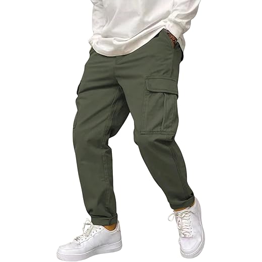 POSHAX Men's Regular Cargo Pant