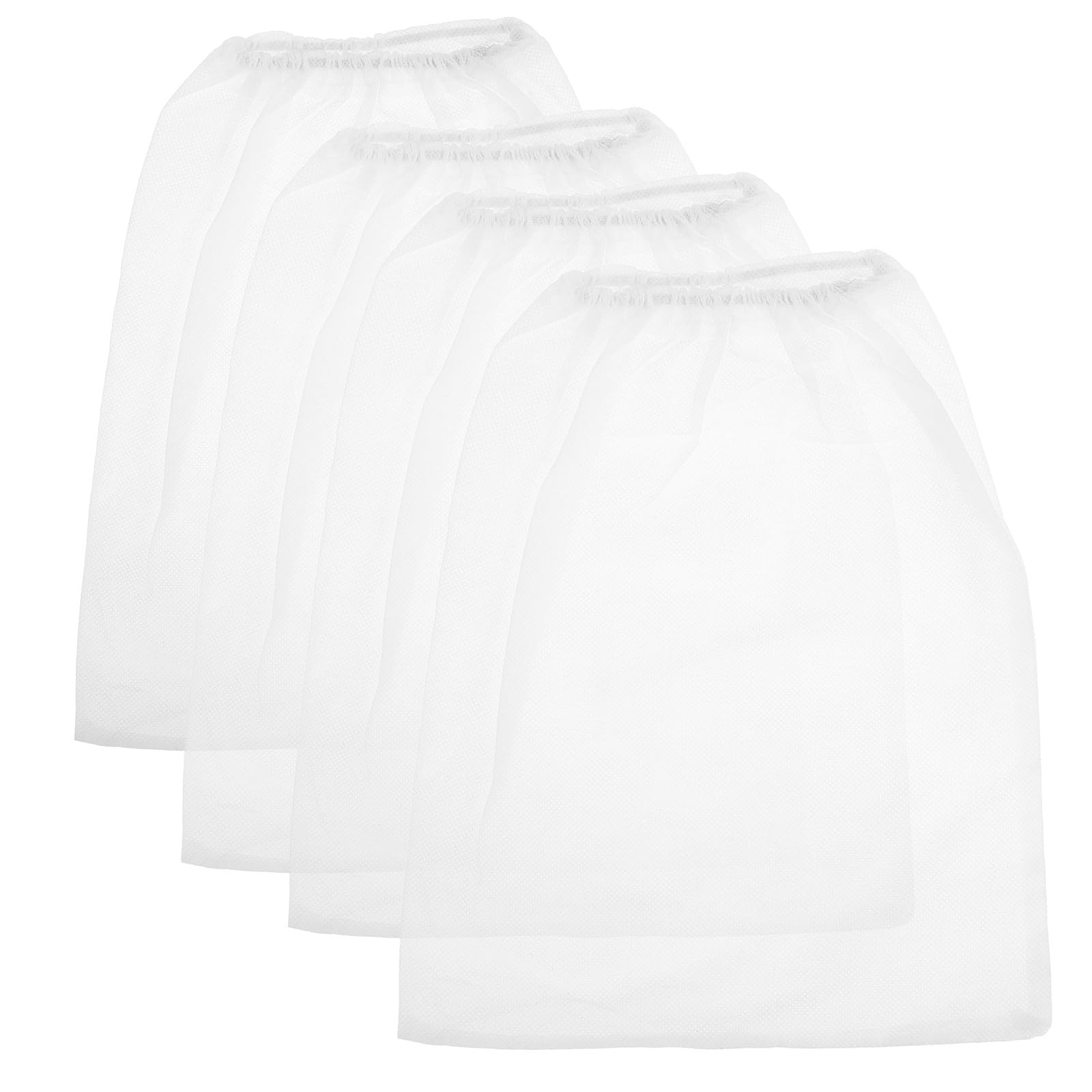 NOLITOY Sacchetti Raccogli per Aspiratore Unghie 4 Pezzi Non Tessuto Spesso Accessori Professionali per Nail Art Sacchetti di Ricambio per Aspiratore Manicure Uso Saloni e Casa