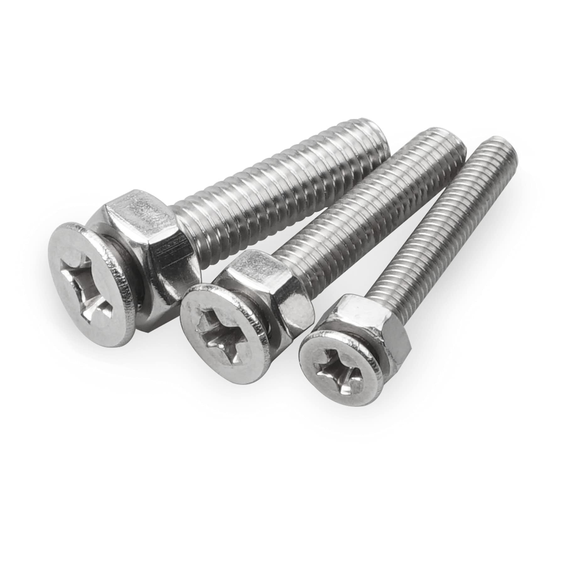 304 Edelstahl Schrauben Set - Extra Lange Schrauben Mit Muttern M2 Bis M6