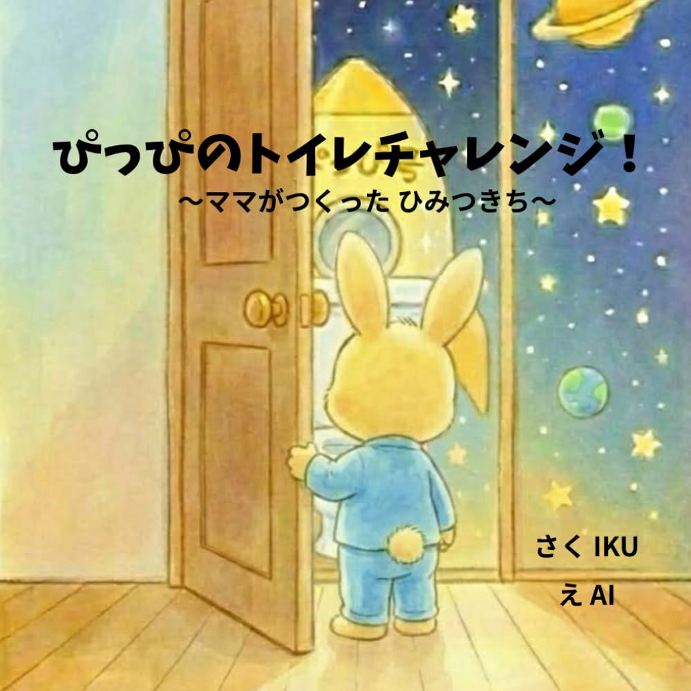 ぴっぴのトイレチャレンジ！: ママがつくったひみつのきち