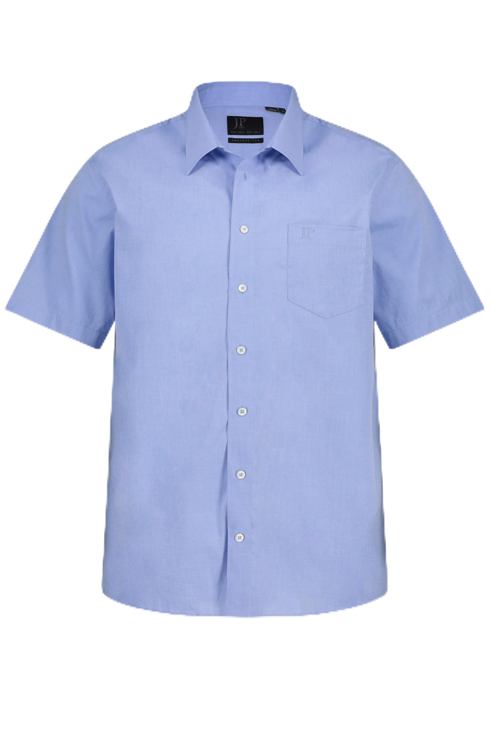 JP 1880 Herren große Größen Übergrößen Menswear L-8XL Hemd, Business, Halbarm, Variokragen, Comfort Fit, Easycare 705178