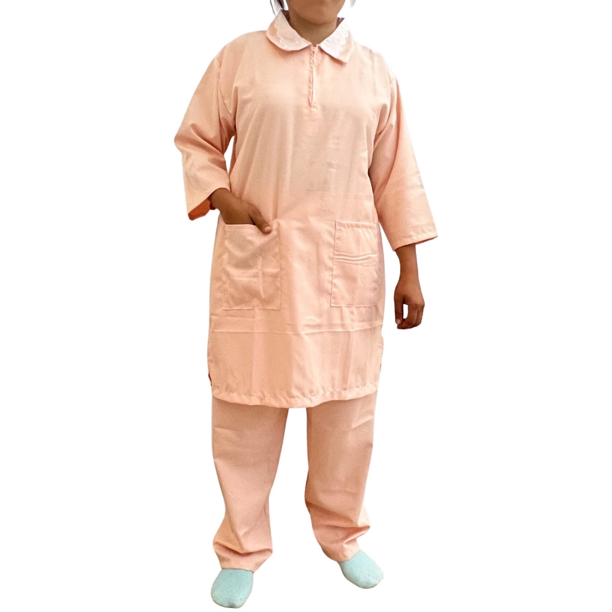 GenericHousemaid Nanny Uniform Scrub Set made from light Durable Japanese Cotton Mix - easy to wash