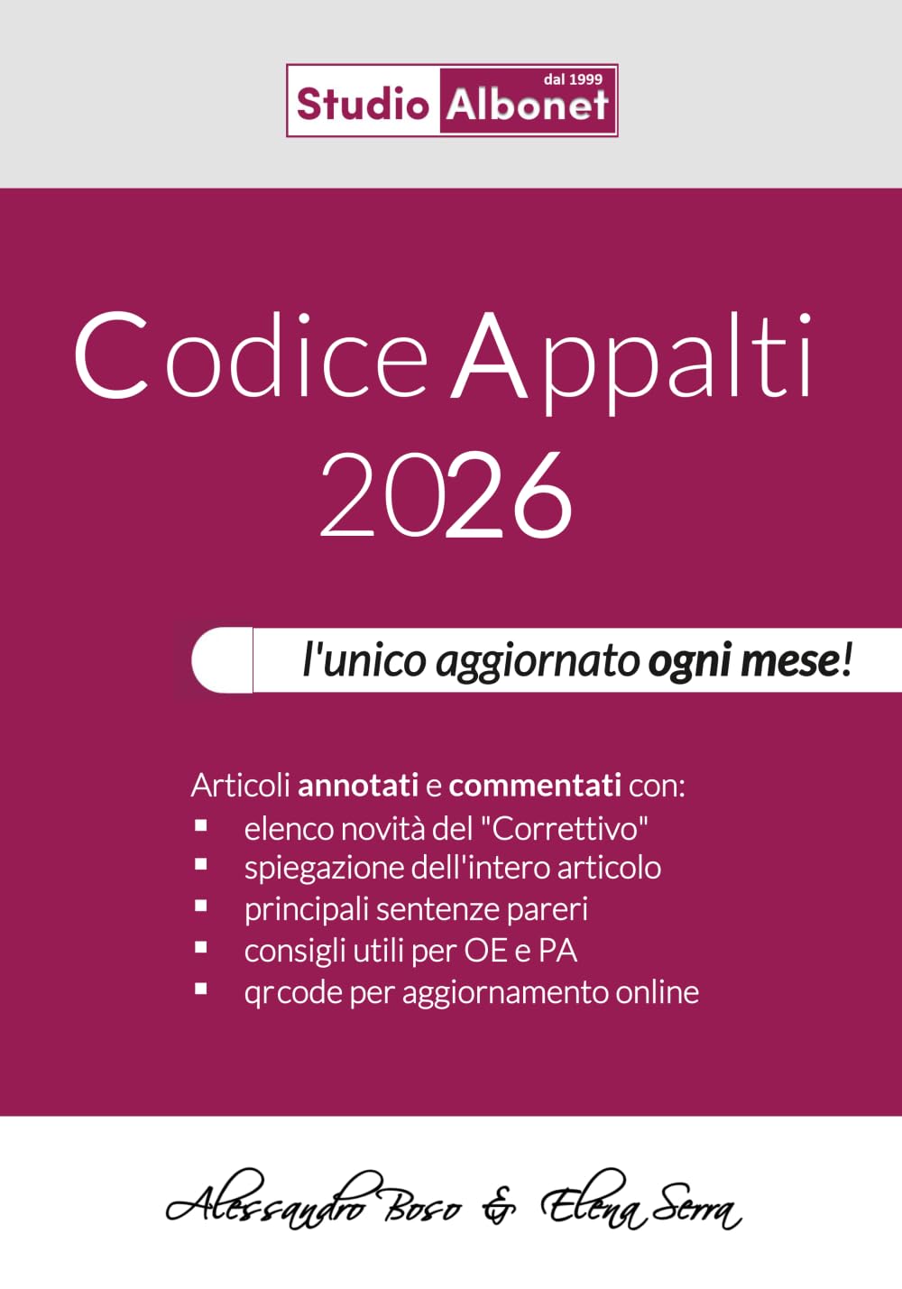 Codice Appalti 2026: l'unico aggiornato ogni mese! (Codice Appalti Pubblici)