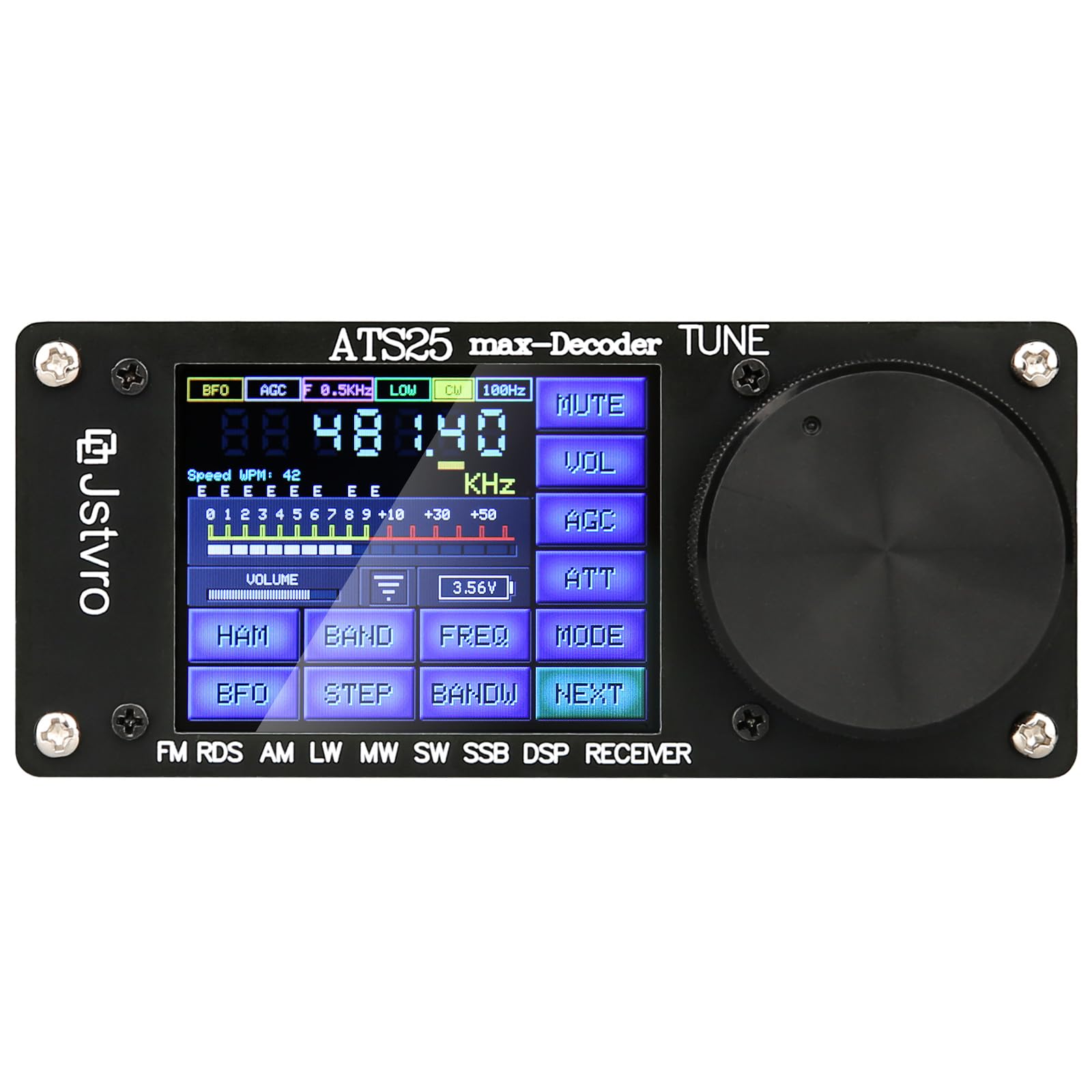 Amazon | ATS-25max-Decoder Si4732 フルバンドラジオレシーバー DSP
