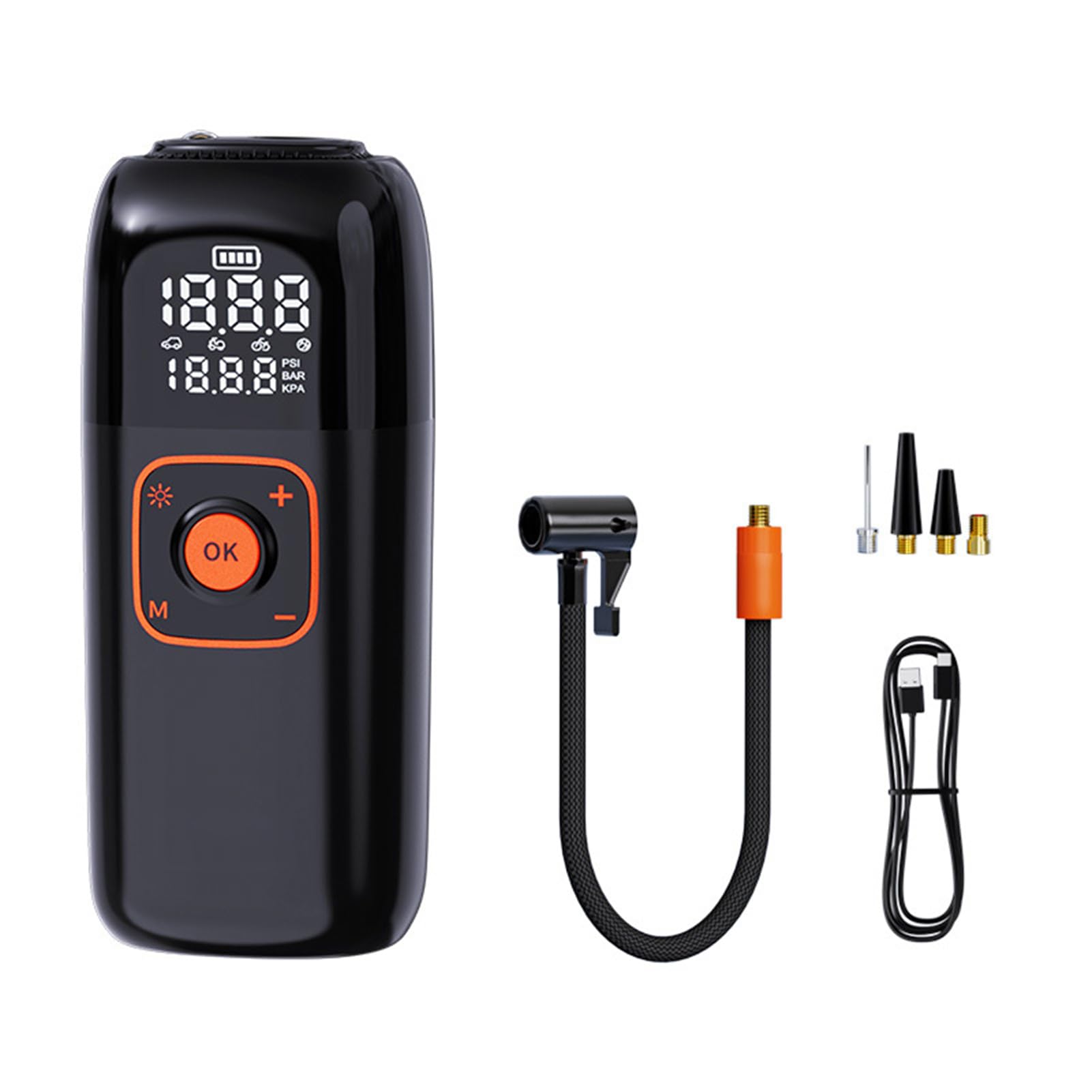 Amazon.co.jp: Karlak エアポンプ 150PSI,タイヤインフレーター 