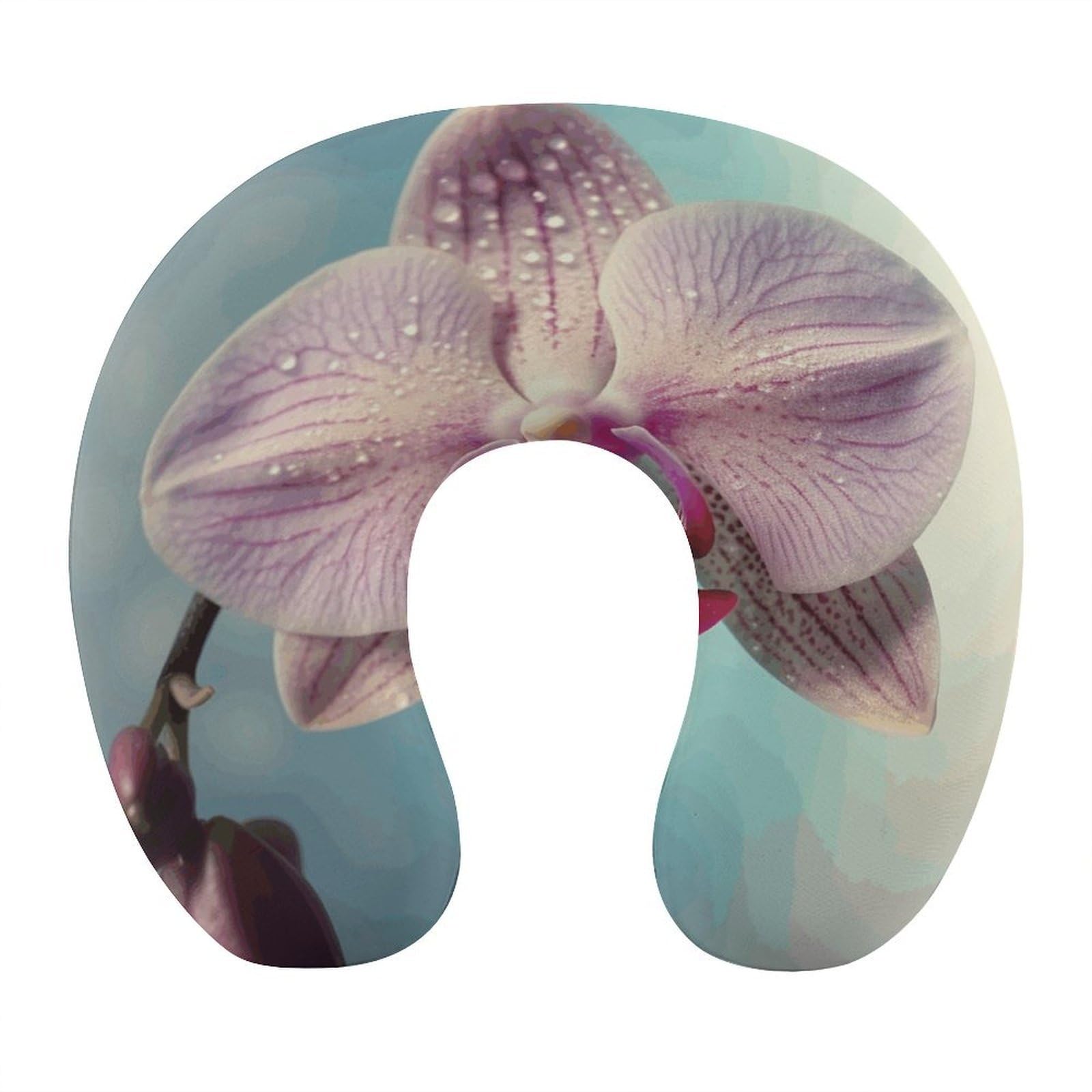 Btcowzrv Style A Blooming Flower U Shaped Neck Pillow Travel Pillows