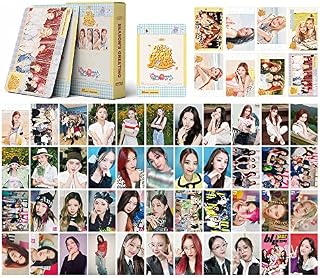 Kpop ITZY Lomo Cards ITZY Mini Photo Cards 55Pcs ITZY 2022 Season's Greetings Album Cards ITZY 2021 Collection Picture Cards Kpop ITZY Photocard Set Gift for Fans