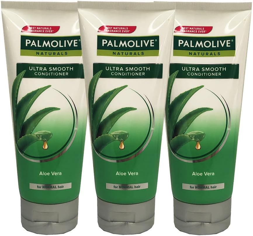 Lot of 3 Palmolive Naturals Conditioner Healthy & Smooth for Normal Hair 180ml