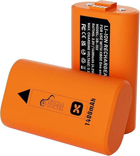 Batería recargable de litio para Xbox Series XS y Xbox One, batería 2X1400mAH para Xbox Series XS, Xbox OneXSElite